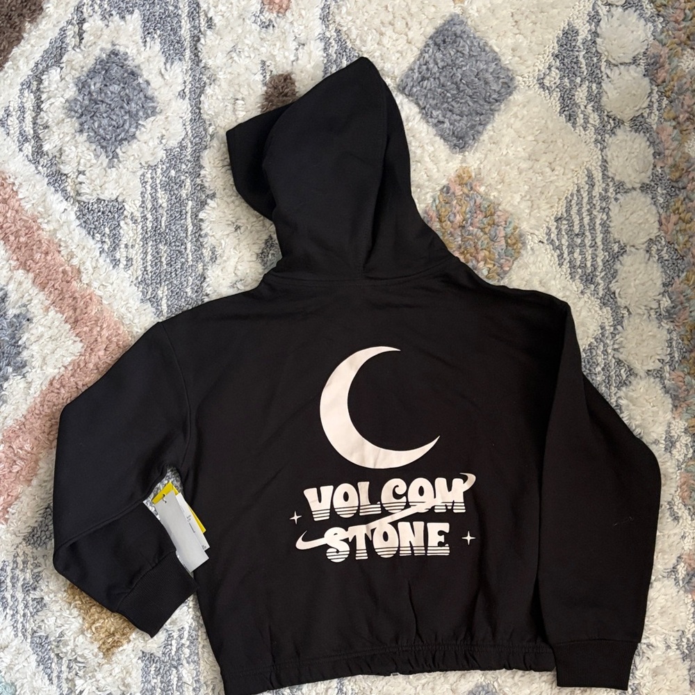 Volcom Kids Black Zip-Up Hoodie